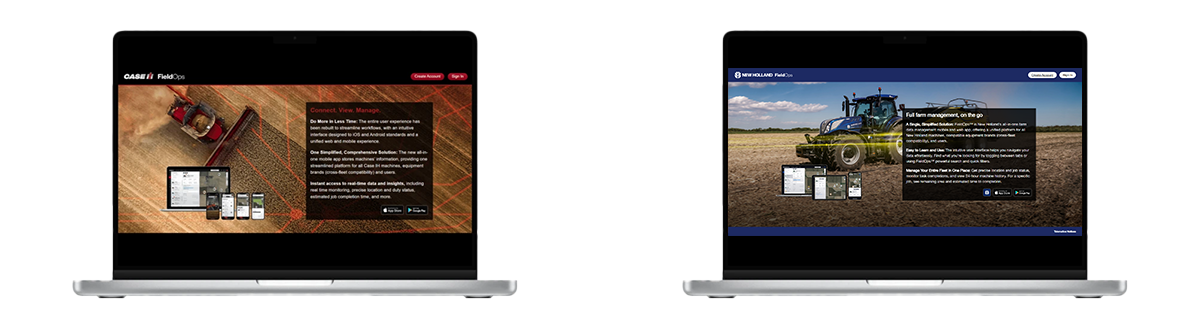 CNH FieldOps Sign Up 