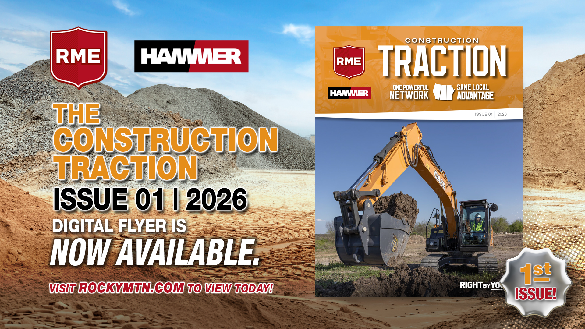 Rocky Mountain Equipment Construction Traction Flyer Issue 1 2026